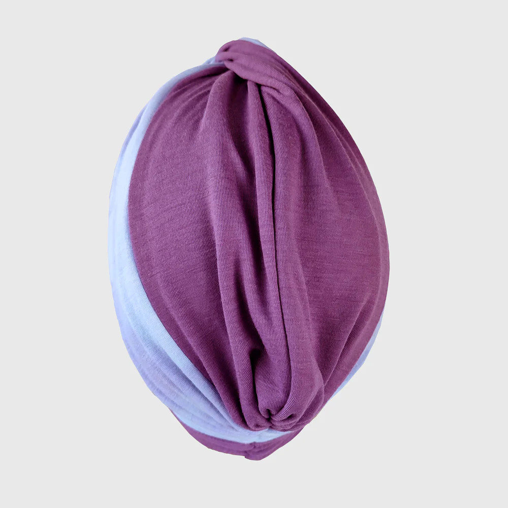 Turbante Monica Morado Tie Dye - Imagen 3