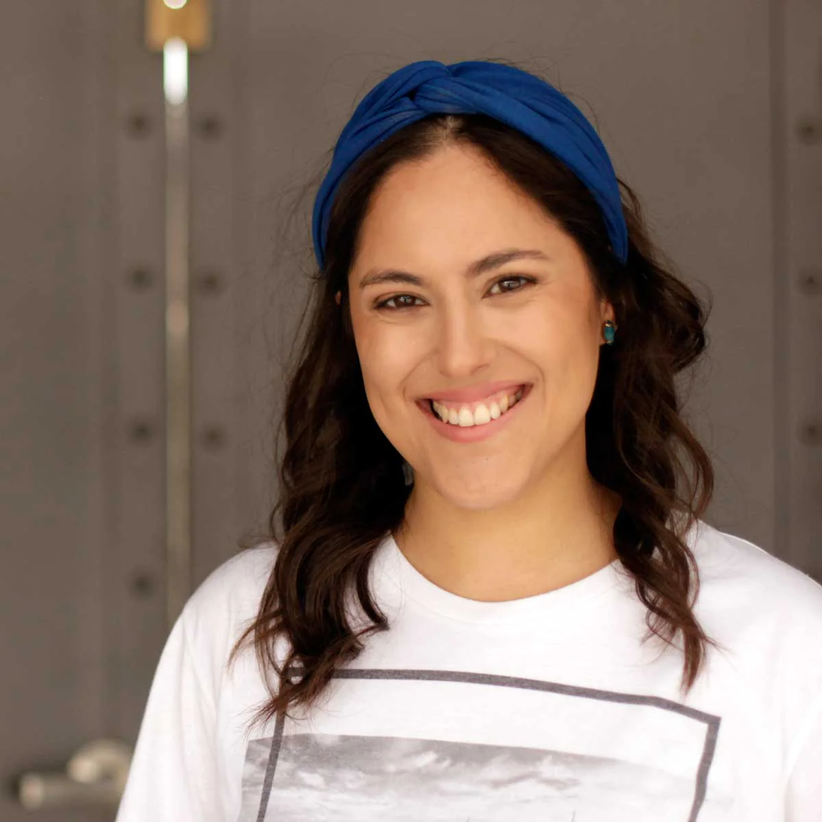 Maxi Turbante Azul - Imagen 5