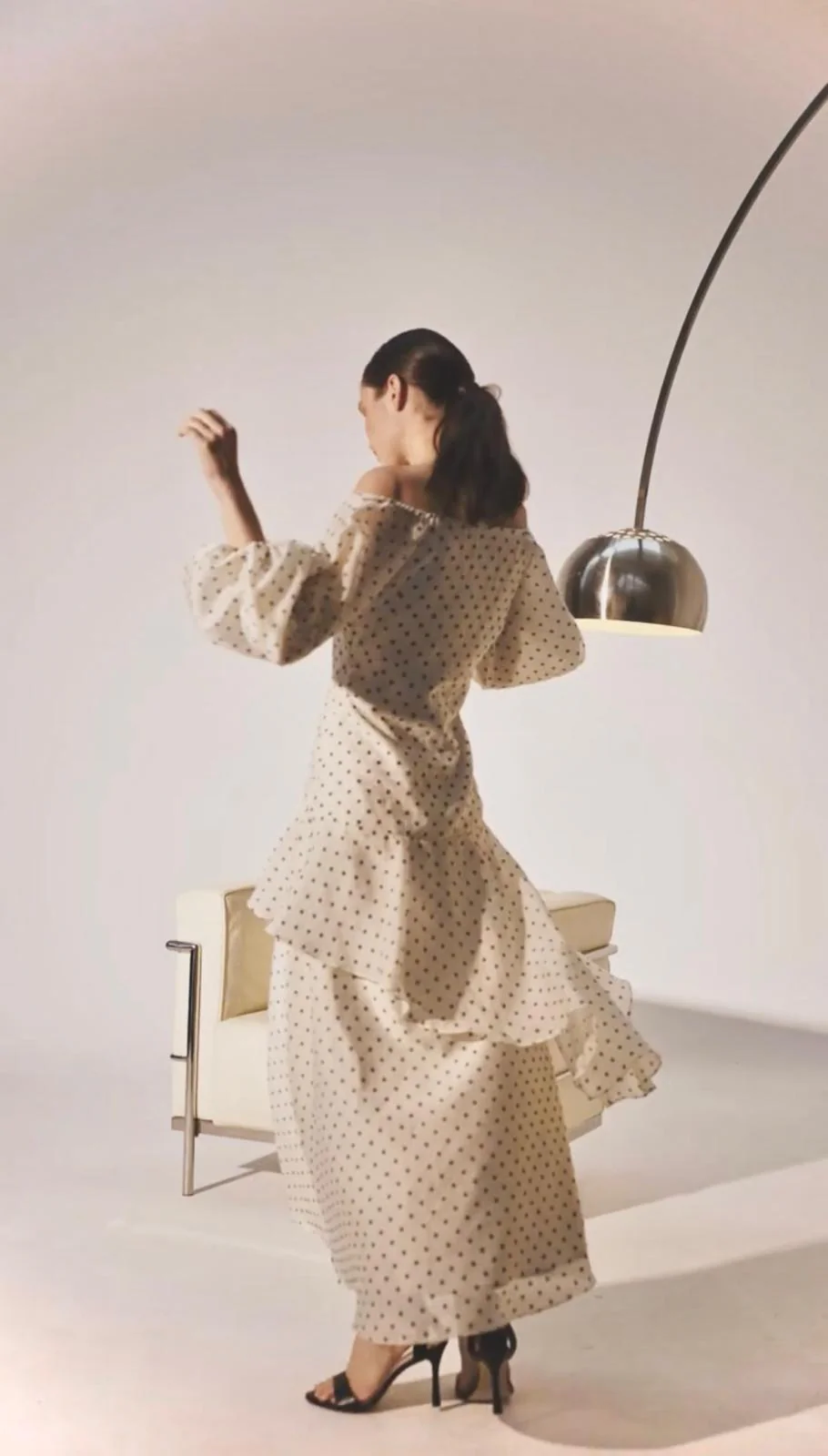 VESTIDO AINHOA CRUDO - Imagen 3