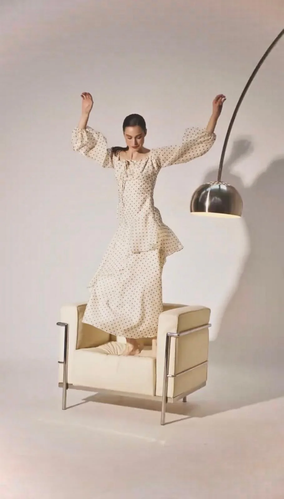 VESTIDO AINHOA CRUDO - Imagen 5