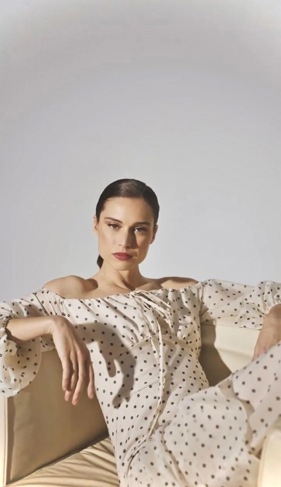 VESTIDO AINHOA CRUDO - Imagen 4