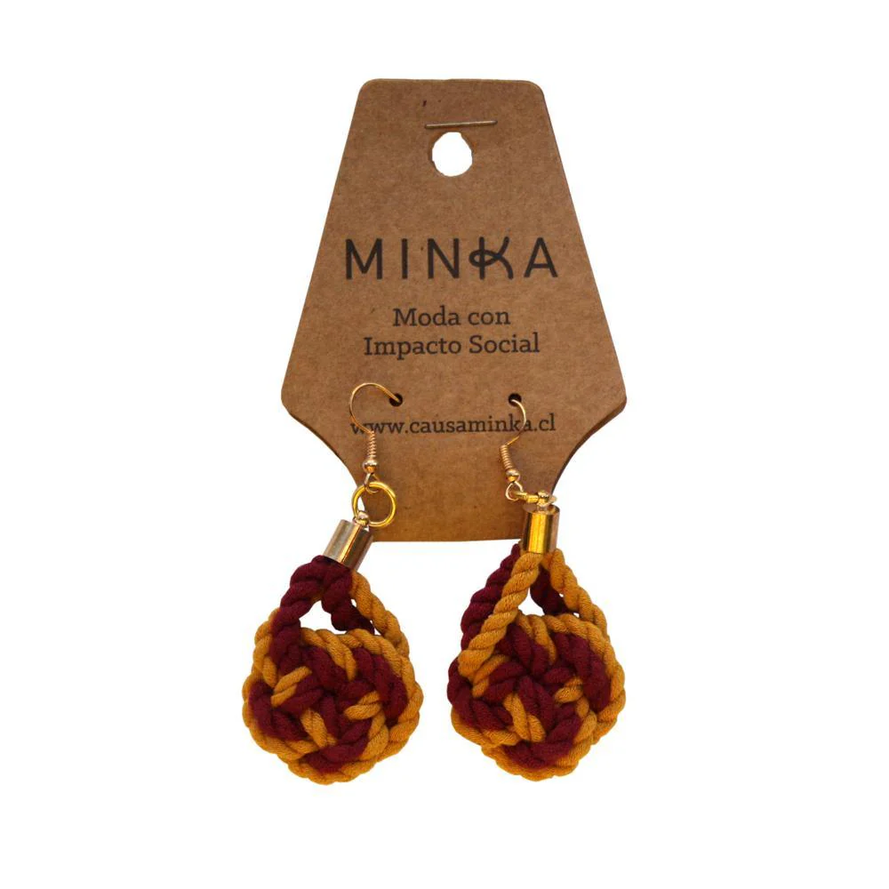 Aros Josefina Mostaza Burdeo