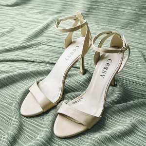 SANDALIAS PIEL BEIGE