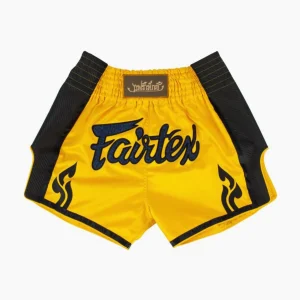 Pantalones kick-thai Fairtex BS1701 Amarillo