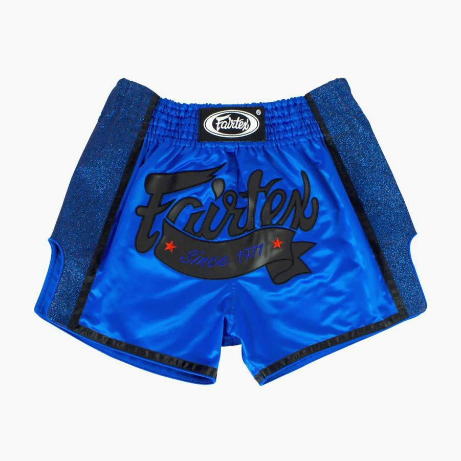 Pantalones kick-thai Fairtex BS1702 Azul