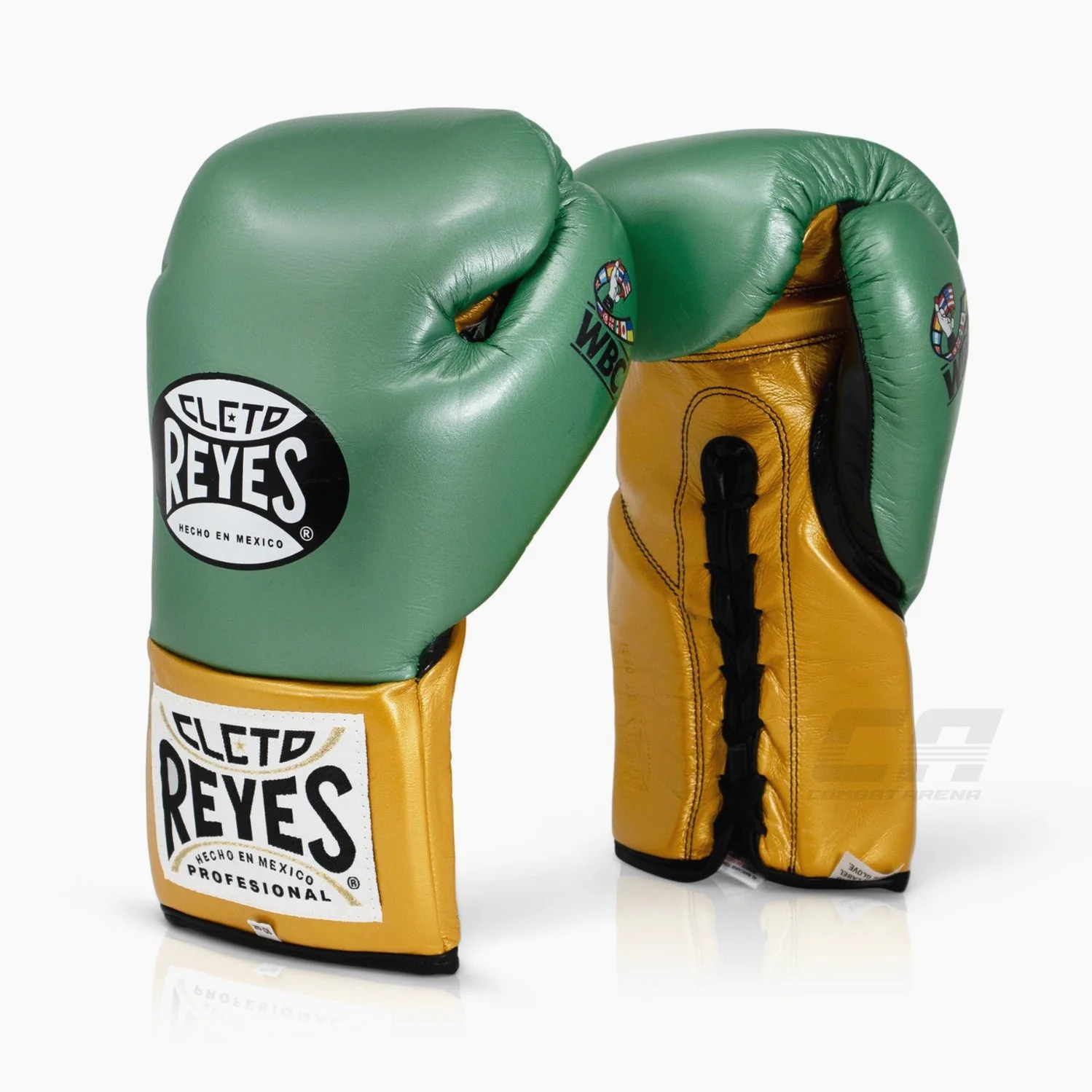Guantes de boxeo Cleto Reyes Profesional CB2 WBC con cordones