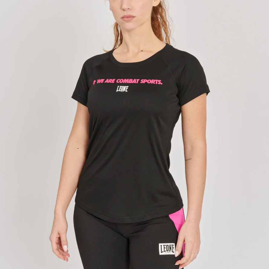 Camiseta mujer Leone Logo Wacs ABX144 - Imagen 3