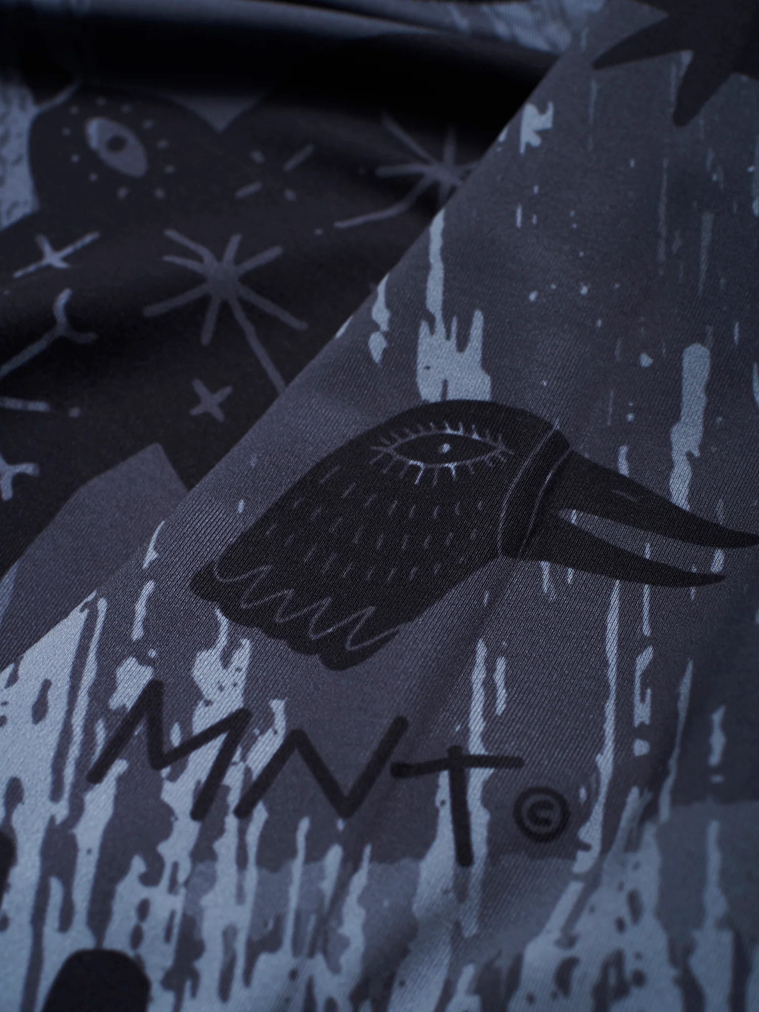 Rashguard Manto Livings manga corta Gris - Imagen 8