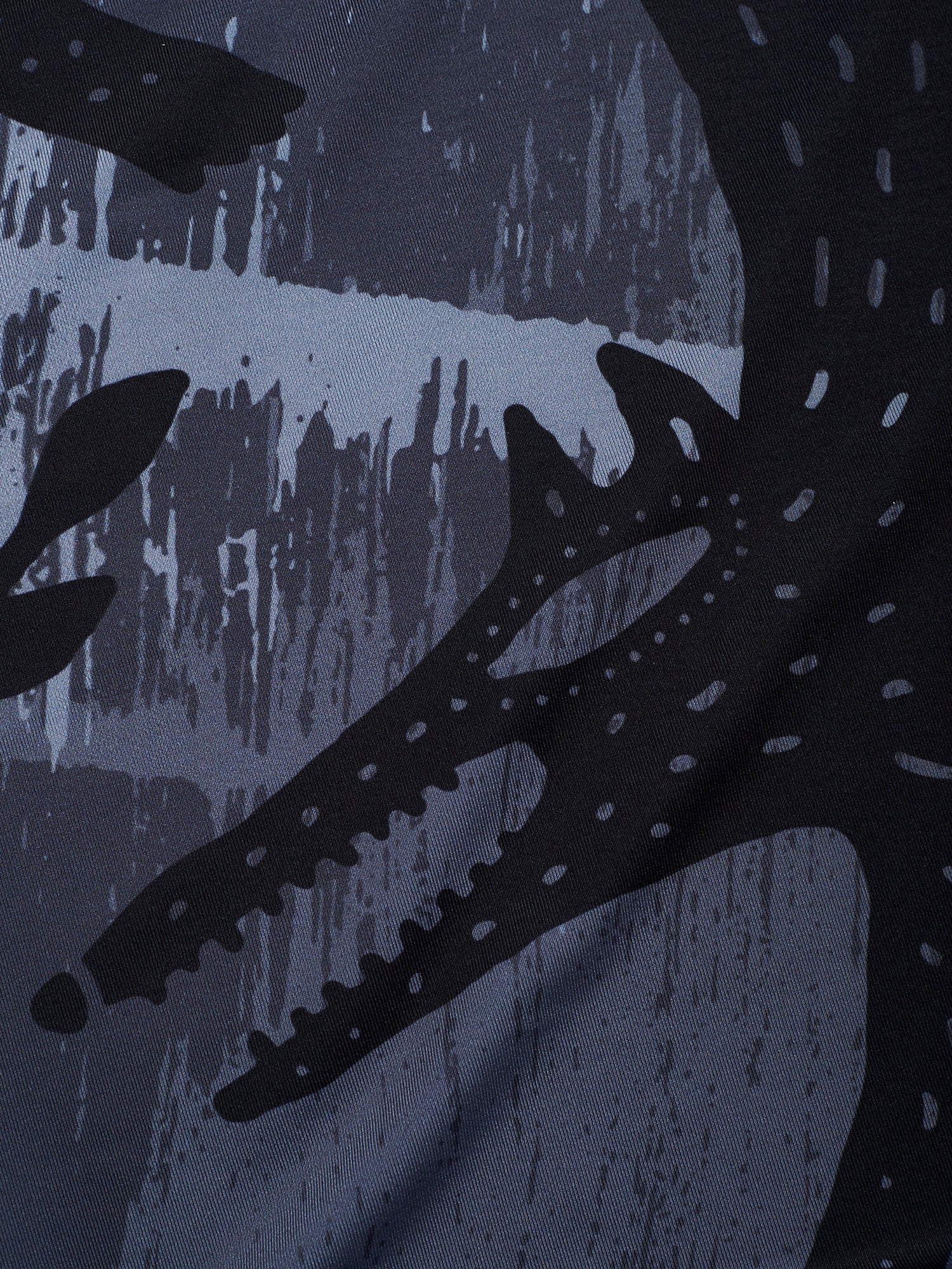 Rashguard Manto Livings manga corta Gris - Imagen 9