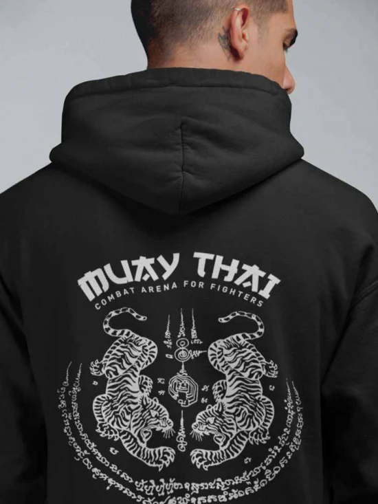 Sudadera Combat Arena Muay Thai-gers con capucha