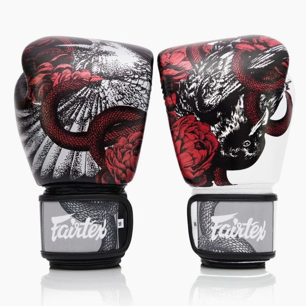 Guantes Muay Thai Fairtex BGV24 The Beauty of Survival - Imagen 4