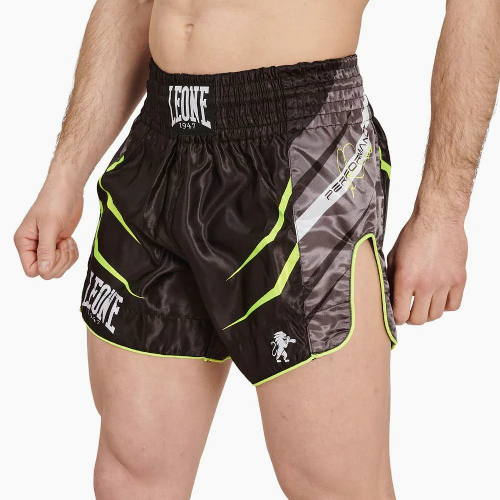 Pantalones kick-thai Leone Revo Fluo AB964F - Imagen 4