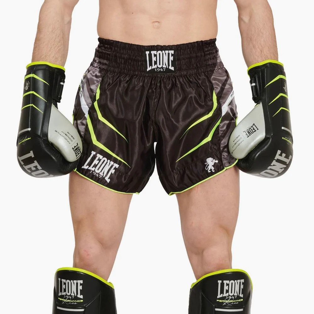 Pantalones kick-thai Leone Revo Fluo AB964F - Imagen 3