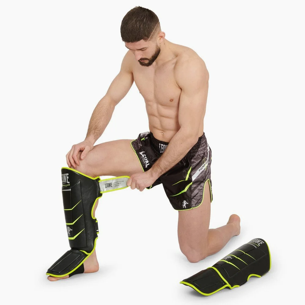 Pantalones kick-thai Leone Revo Fluo AB964F - Imagen 6