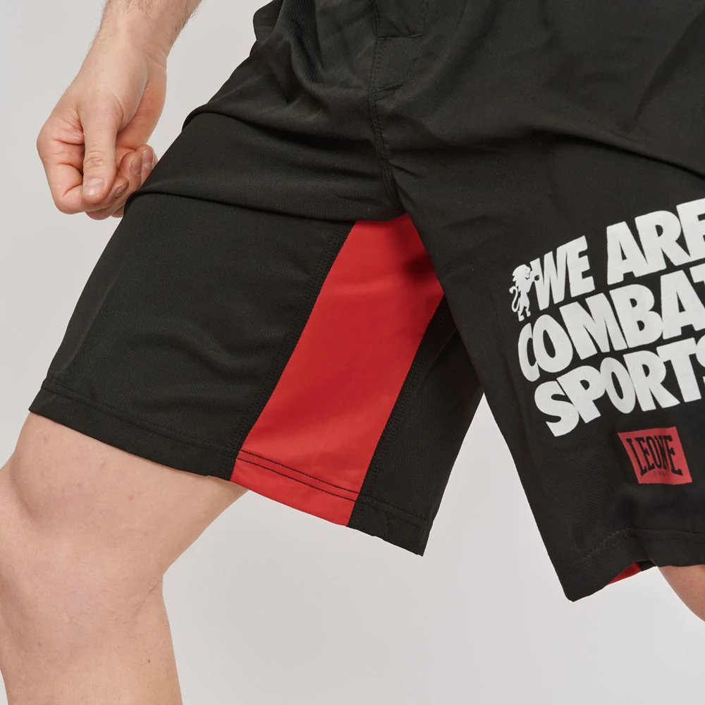 Pantalones MMA Leone Logo Wacs AB952 - Imagen 4