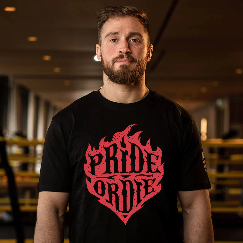 Camiseta Pride or Die Fuego Imprudente